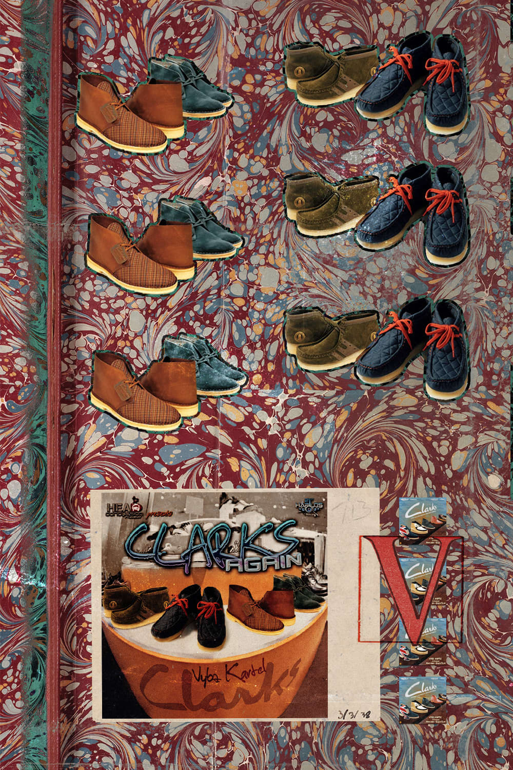 【名品図鑑】90s Clarks チャールズFステッド社 英国製 名品図鑑】90s Clarks チャールズFステッド社 英国製
